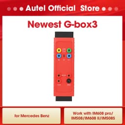 AUTEL G-BOX3 Key Programmer for Mercedes Benz All Keys Lost Car Diagnostic Tools Work with MaxiIM IM608 IM608PRO IM508 IM508PRO