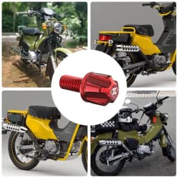 M8 Security Screws Motorcycle Rear Seat Bolts Fend-er Mount Screw Quick Release Seat Screw Motorcycle Parts Seat Cushion Screws