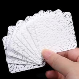 360/180Pcs Lint Free Nail Wipes Cotton Pads For Nails Nail Supplies Absorbable Cleaning Wipes For Soaking Off Eyelash Extension