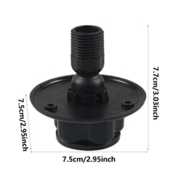 RV Water Hose Connector RV Water Fill Inlet with Lockable Cover for Trailer and Camper Accessories Water Inlet Replacement