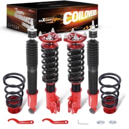 Coilovers 24 Way Damper Struts & Rear Control Arms Kit for Ford Mustang 94-04 Adjustable Damping Shock Absorbers Kit