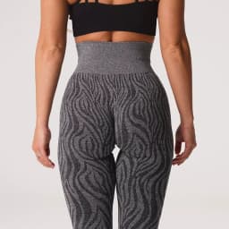 Watercolor Yoga Pants Women Zebra Print Leggings Sexy Push Up Kawaii Yoga Sport Legging Seamless Pattern Workout Leggins