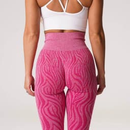 Watercolor Yoga Pants Women Zebra Print Leggings Sexy Push Up Kawaii Yoga Sport Legging Seamless Pattern Workout Leggins