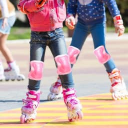 Kids Protective Gear Set Knee Elbow And Wrist Pads Set Knee Elbow And Wrist Pads Kit For Roller Skates Cycling Skateboard Inline