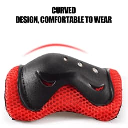 Kids Protective Gear Set Knee Elbow And Wrist Pads Set Knee Elbow And Wrist Pads Kit For Roller Skates Cycling Skateboard Inline