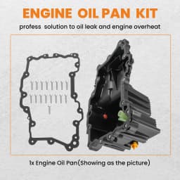 Engine Oil Pan w/ Gasket for 2015 2016 2017 Ford F-150 FL3Z6675B FL3Z6675A FL3Z6675C FL3Z6675D
