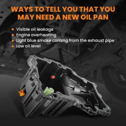 Engine Oil Pan w/ Gasket for 2015 2016 2017 Ford F-150 FL3Z6675B FL3Z6675A FL3Z6675C FL3Z6675D