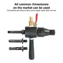 Electric Drill Turn Water Drill Tool Electric Drill Twist Water Drill Tool Electric Hammer Adapter for Home Repair Decoration