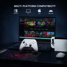 GameSir Cyclone Pro Wireless Switch Controller Gaming Gamepad with Hall Effect for Nintendo Switch iPhone Android PC Joystick