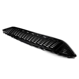 Front Upper Bumper Grille For 2015-18 Ford Focus S SE RS Gloss Black Honeycomb