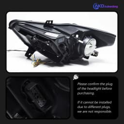Car Lights for Ford Mustang LED Headlight 2015-2017 Mustang Head Lamp Drl Projector Lens Automotive Accessories