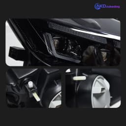 Car Lights for Ford Mustang LED Headlight 2015-2017 Mustang Head Lamp Drl Projector Lens Automotive Accessories