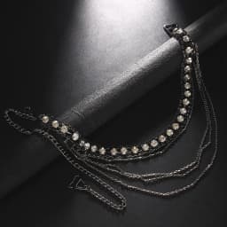 Stonefans Black Layered Shoulder Strap Luxury for Dress Decorative Body Accessories Rave Bikini Shoulder Chain for Women Jewelry