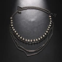 Stonefans Black Layered Shoulder Strap Luxury for Dress Decorative Body Accessories Rave Bikini Shoulder Chain for Women Jewelry