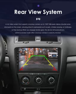 Hizpo Android 13 Car Radio For Skoda Octavia 2 A5 2008 - 2013 Multimedia Player Navigation GPS 2 Din Carplay Stereo Speaker RDS