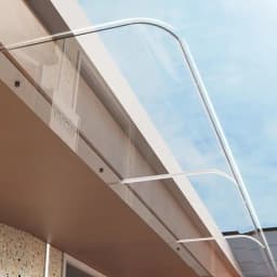 Window Canopy Transparent Canopy Awning Cover for Outdoor Balcony Entryway Protection Heavy Duty Exterior for Front for Entry