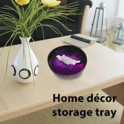 Natural Coco Shell Bowl Polished Cereal Bowl Uniquely Colored Drink Bowl Reusable Candy Bowl Acai Bowls Salad Container