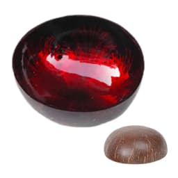 Natural Coco Shell Bowl Polished Cereal Bowl Uniquely Colored Drink Bowl Reusable Candy Bowl Acai Bowls Salad Container