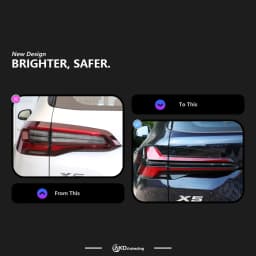Car Lights for BMW X5 G05 2019-2023 LED Auto Taillights Assembly Upgrade 2023 The Newest Style Design Dynamic Lamp Accessories