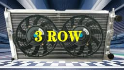 FOR FIAT PUNTO 176 GT TURBO 1.4l MT 1994-1999 98 97 1995 1996 1997 1998 94 95 96 99 3 ROW Aluminum radiator & Fans