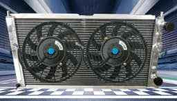FOR FIAT PUNTO 176 GT TURBO 1.4l MT 1994-1999 98 97 1995 1996 1997 1998 94 95 96 99 3 ROW Aluminum radiator & Fans