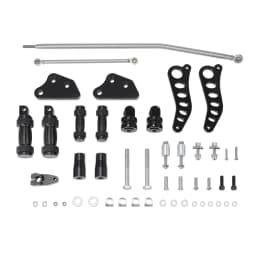 Motorcycle Forward Control Foot Peg Lever Rod Fit for Harley Dyna Street Bob  Low Rider  Super Glide  Fat Bob