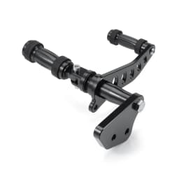Motorcycle Forward Control Foot Peg Lever Rod Fit for Harley Dyna Street Bob  Low Rider  Super Glide  Fat Bob