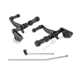 Motorcycle Forward Control Foot Peg Lever Rod Fit for Harley Dyna Street Bob  Low Rider  Super Glide  Fat Bob