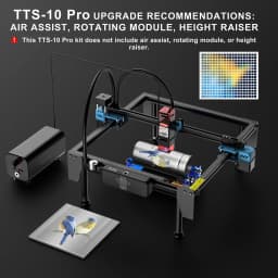 TwoTrees Laser Engraver CNC Router TTS10 Pro/TTS-55Pro 40W/80W Metal Laser Engraving Cutting Machine With Wifi Offline Control