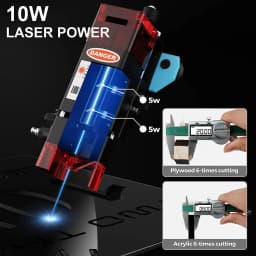 TwoTrees Laser Engraver CNC Router TTS10 Pro/TTS-55Pro 40W/80W Metal Laser Engraving Cutting Machine With Wifi Offline Control