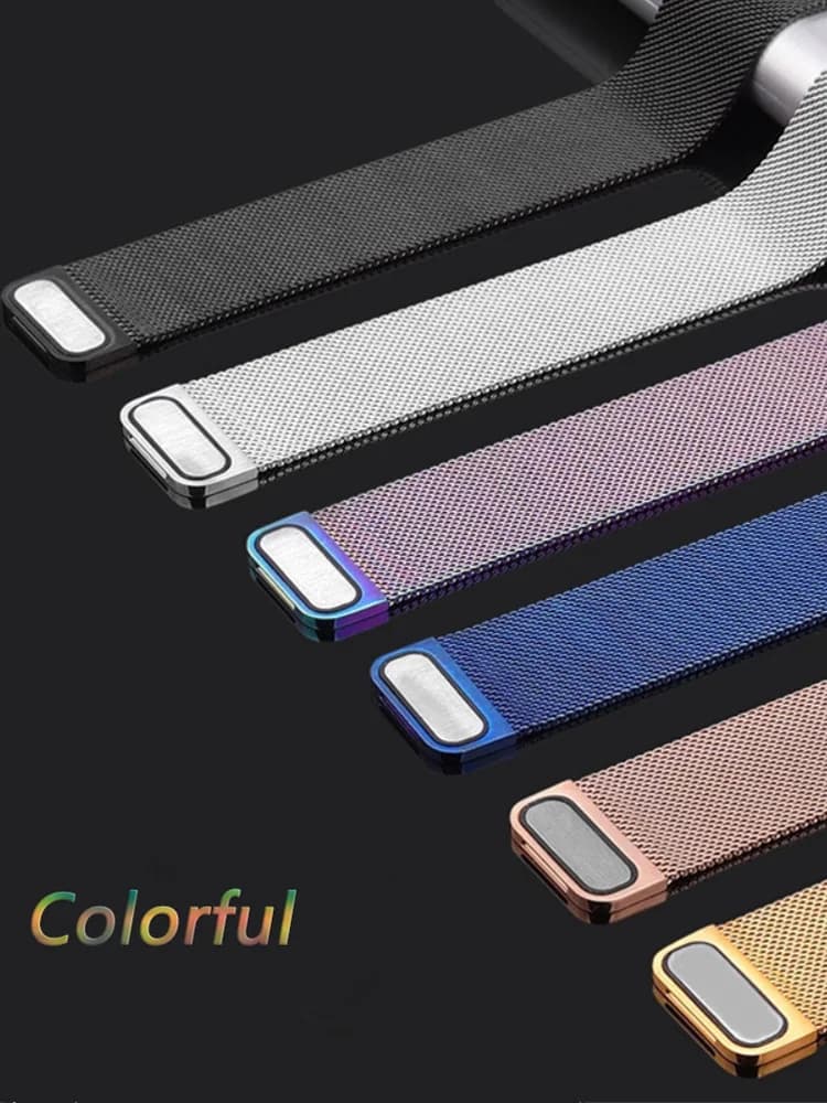 Mlianese Loop For Huawei Band 9 Strap Smartwatch Magnetic correa Wristband Metal Stainless Steel Bracelet for Huawei Band 8 nfc