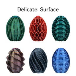 ESUN Silk Candy PLA Filament 1KG 1.75MM Silky Multicolored 3D Printer Filament Gradient Changing Silk Candy PLA 3D Filament