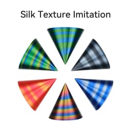 ESUN Silk Candy PLA Filament 1KG 1.75MM Silky Multicolored 3D Printer Filament Gradient Changing Silk Candy PLA 3D Filament