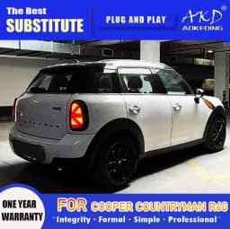 AKD Tail Lamp for MINI Cooper Countryman R60 LED Tail Light 2010-2016 R60 Rear Fog Brake Turn Signal Automotive Accessories