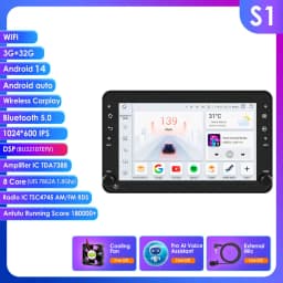 8G+128G Car Radio for Alfa Romeo Brera Spider 159 Sportwagon Wireless CarPlay Android Auto Car Intelligent Systems AI 2Din Video