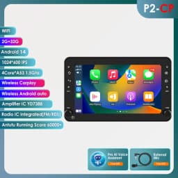 8G+128G Car Radio for Alfa Romeo Brera Spider 159 Sportwagon Wireless CarPlay Android Auto Car Intelligent Systems AI 2Din Video