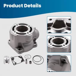 Cylinder Head Piston Ring Gasket Top End Kit for Yamaha YZ85 YZ 85 02-2014 43K-11611-00-00 5PA-11631-00-D0