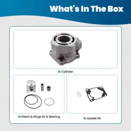 Cylinder Head Piston Ring Gasket Top End Kit for Yamaha YZ85 YZ 85 02-2014 43K-11611-00-00 5PA-11631-00-D0