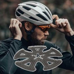 Motorcycle Helmets Padding Comfortable Helmets Padding Inner Liner Protection Liner Practical Helmets Protective Pad Helmets