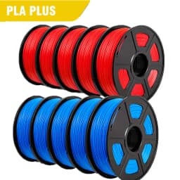 JAYO PLA/PETG/ABS/PLA PLUS/PLAMeta/PLAMATTE Filament 3D Print 1.75mm 10 Rolls 100% No Bubble FDM 3D Printer Materials DIY Gift