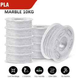 JAYO PLA/PETG/ABS/PLA PLUS/PLAMeta/PLAMATTE Filament 3D Print 1.75mm 10 Rolls 100% No Bubble FDM 3D Printer Materials DIY Gift