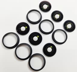 New Insta360 Replacement Front Glass Lens And Metal Aluminum O Circle Ring for Insta360 One X3 Camera Repair Part 1pcs