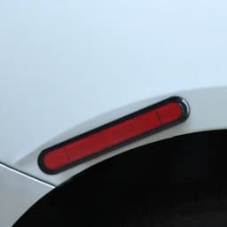 2pcs Oval Reflector Sticker Car Truck Safety Car Night Reflective Warning Plate Sticker Auto Truck Motorcycle Safety