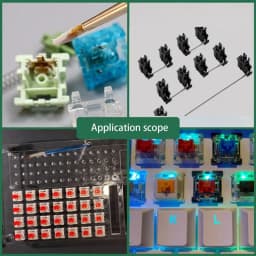 Keyboard Lube Oil Mechanical Keycap Stabilizer Grease Keypad Silencer Lubricating Oil Maintenance Fluorine Grease Reduce Noise