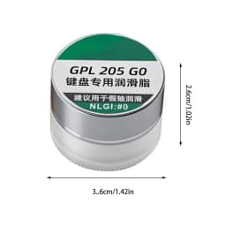 Keyboard Lube Oil Mechanical Keycap Stabilizer Grease Keypad Silencer Lubricating Oil Maintenance Fluorine Grease Reduce Noise
