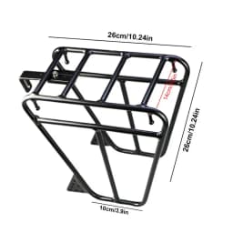Mountain Road Bike Front Cargo Rack Bicycle Front Fork Luggage Bracket Adjustable Bike Side Mount Bag Stand Cycling Accessories