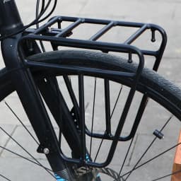 Mountain Road Bike Front Cargo Rack Bicycle Front Fork Luggage Bracket Adjustable Bike Side Mount Bag Stand Cycling Accessories
