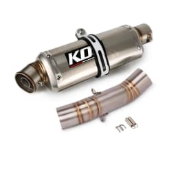 Motorcycle Exhaust Muffler Mid Pipe For Honda CB400X/400R/500X 2018-2020 500F/CBR400/500R 2016-2020 With DB Killer Slip On