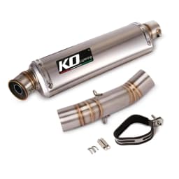 Motorcycle Exhaust Muffler Mid Pipe For Honda CB400X/400R/500X 2018-2020 500F/CBR400/500R 2016-2020 With DB Killer Slip On