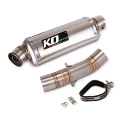 Motorcycle Exhaust Muffler Mid Pipe For Honda CB400X/400R/500X 2018-2020 500F/CBR400/500R 2016-2020 With DB Killer Slip On